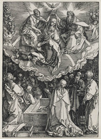 KG 00620
<br/>
Maria ten Hemelopneming en kroning
<br/>
<em>Dürer, Albrecht (1471-1528)</em>
